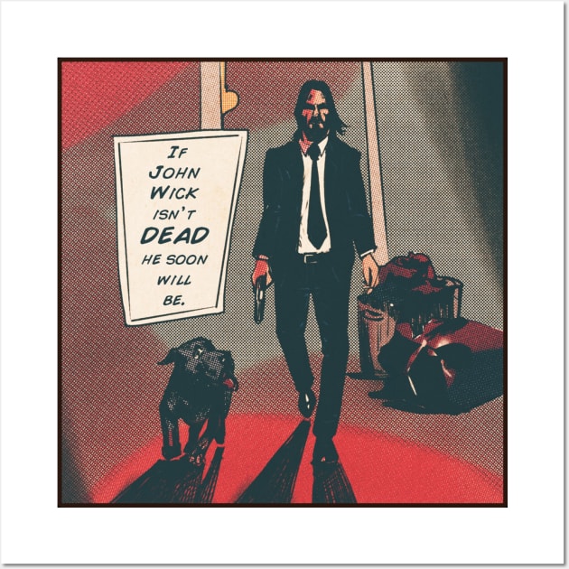 John Wick Wall Art by lopescodesign